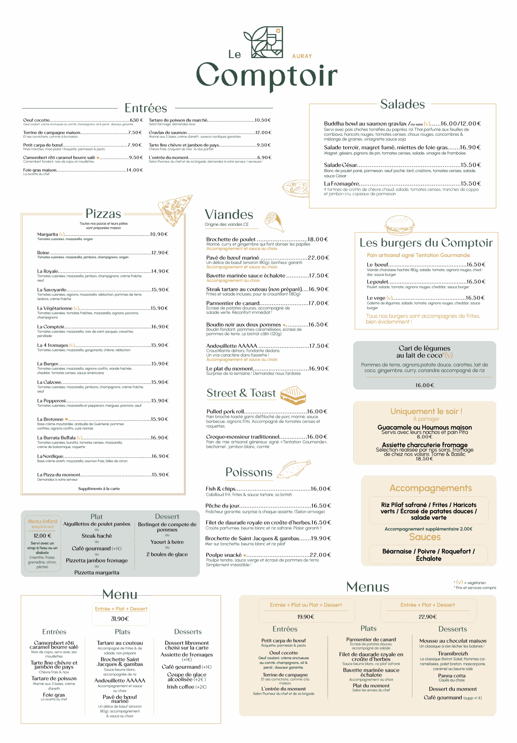 menu extérieur Comptoir hiver 2025